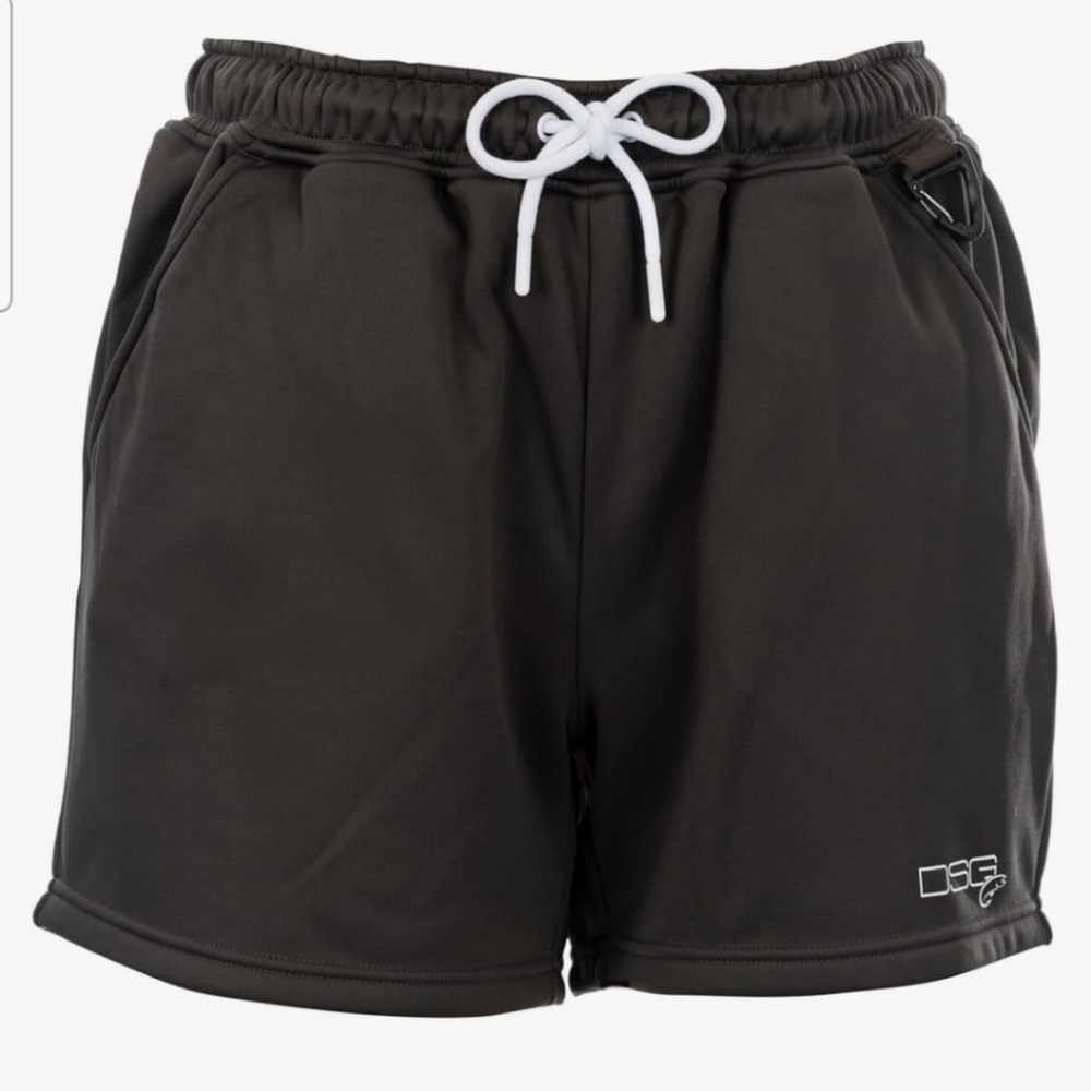 Nwt DSG do something good sarah sweat shorts in dark‎ charcoal size xl